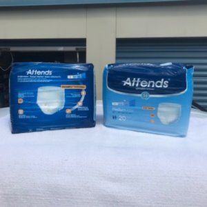 Attends Women's Maximum Absorbency Protective Underwear . Medium . {2} 40ct Pacs
